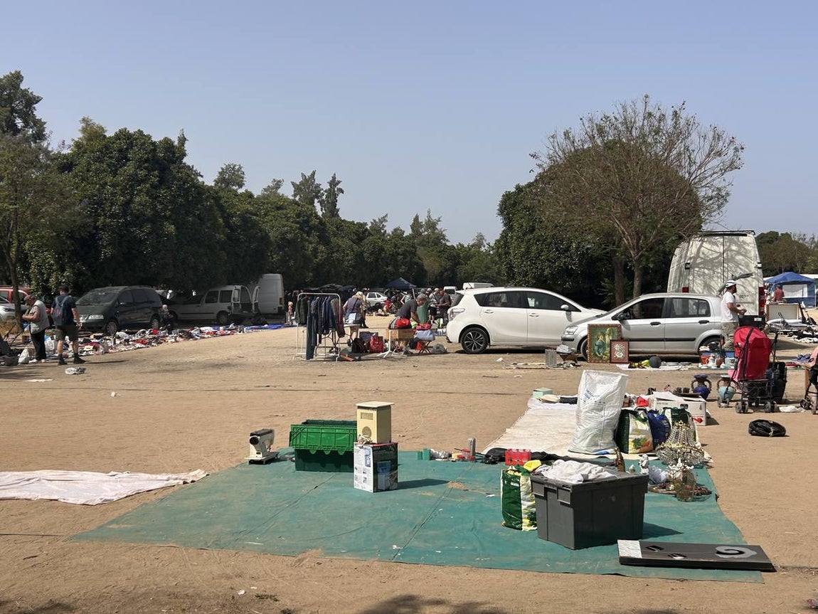El mercadillo de los domingos en Su Eminencia es un ejemplo de venta ilegal y sin control en la zona