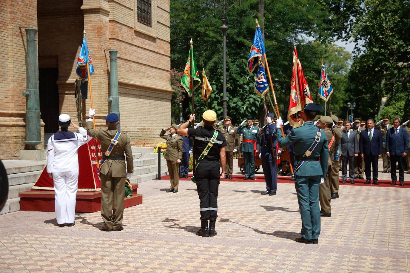 Celebración en Capitanía del Día de las Fuerzas Armadas