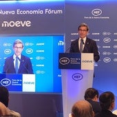 El consejero de Industria, Jorge Paradela, en el foro de Nueva Economía