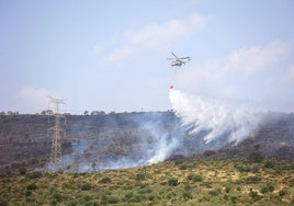 El alcalde de Burguillos, sobre el incendio: «Se ha perdido todo el pasto, más del 80% del término municipio»