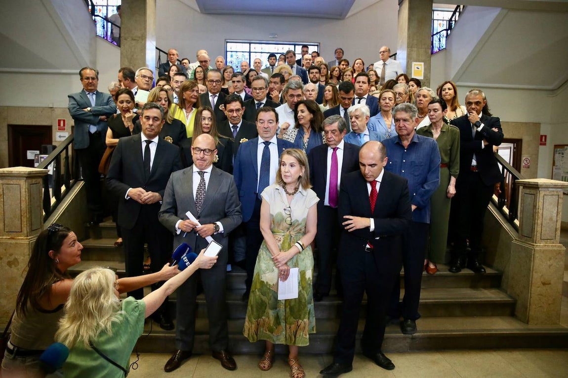 Concentración de jueces y fiscales por la defensa y protección del Estado de Derecho