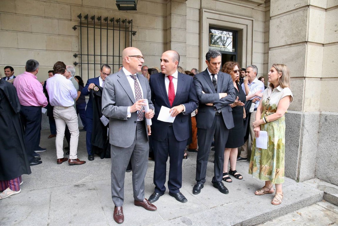 Concentración de jueces y fiscales por la defensa y protección del Estado de Derecho