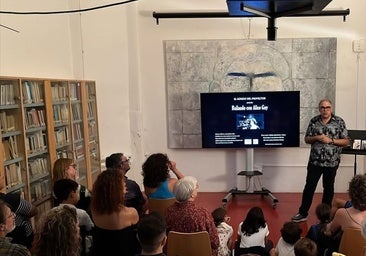 Fran Nuño en una sesión de 'El sonido del Proyector' organizada en el CIRAE