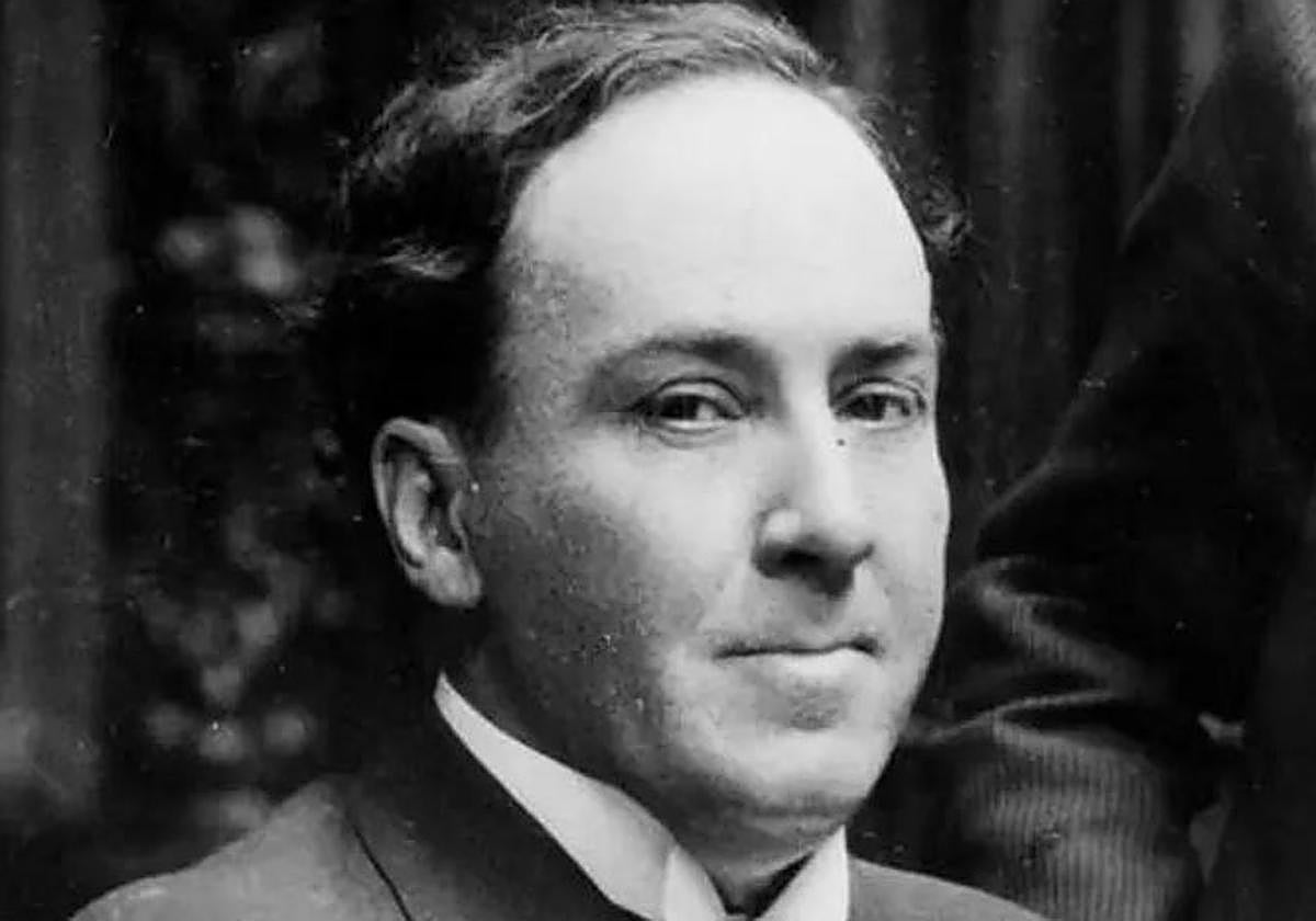 El poeta sevillano Antonio Machado