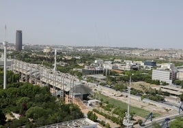 Vista del Parque Tecnológico Cartuja (PTC) en una vista área