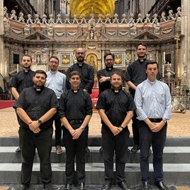 Aspirantes que serán consagrados hoy como sacerdotes en la Catedral de Sevilla