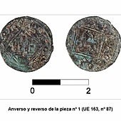 Encuentran dos monedas medievales en una antigua sinagoga de Utrera