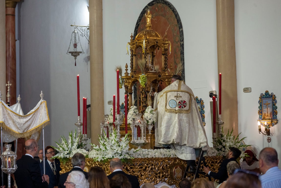 Las imágenes de las procesiones sacramentales del domingo de la Santísima Trinidad