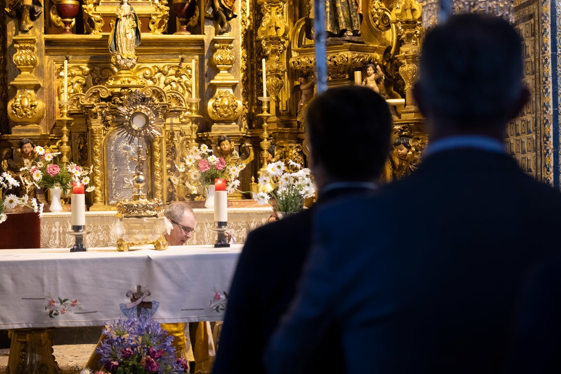 Las imágenes de las procesiones sacramentales del domingo de la Santísima Trinidad