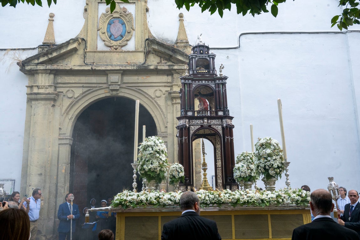 Las imágenes de las procesiones sacramentales del domingo de la Santísima Trinidad