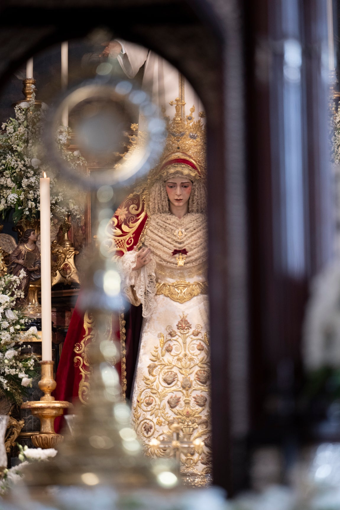 Las imágenes de las procesiones sacramentales del domingo de la Santísima Trinidad
