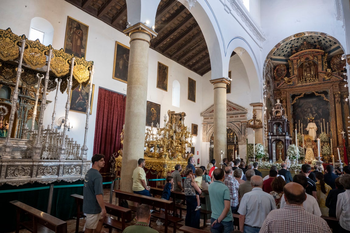 Las imágenes de las procesiones sacramentales del domingo de la Santísima Trinidad