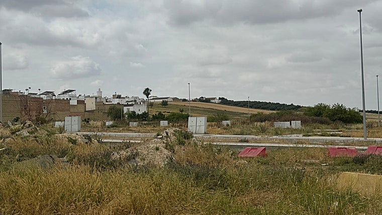 Solar donde hay proyectada la construcción de 423 viviendas en Arahal