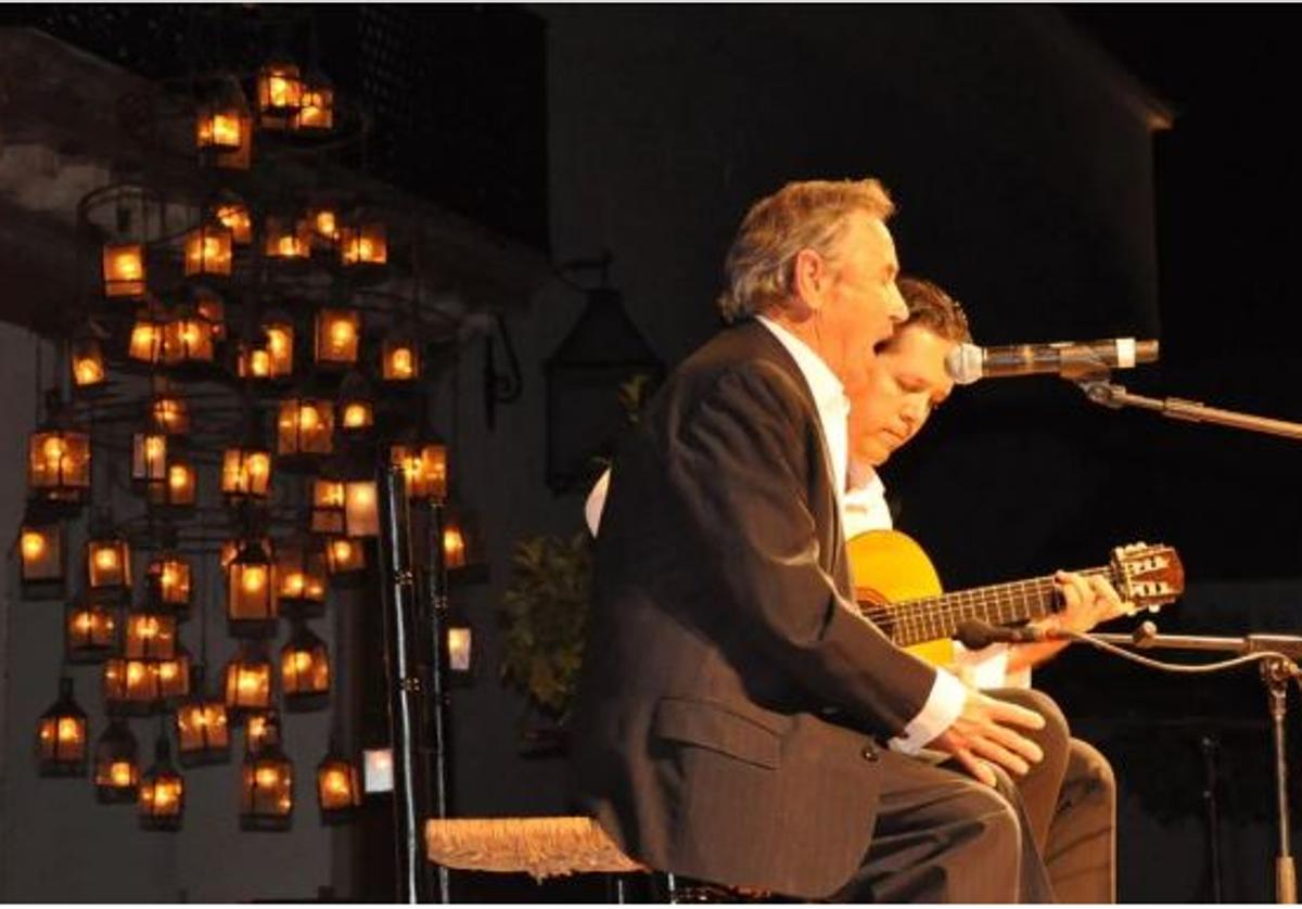 Una imagen de archivo del Festival del Cante Jondo de La Puebla de Cazalla
