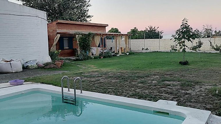 La cabaña El Salto del Duende, ubicada en Carrión de los Céspedes