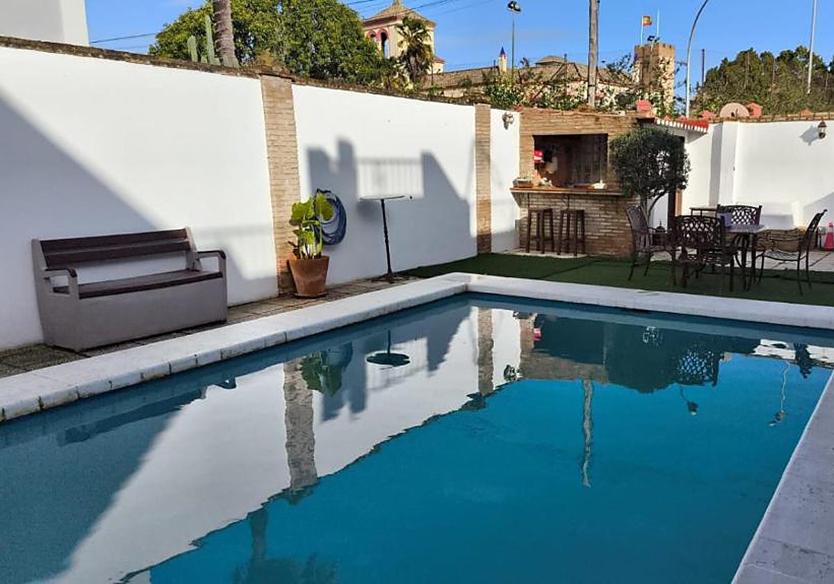 La casa rural Villa Montecarmelo, en Sanlúcar la Mayor