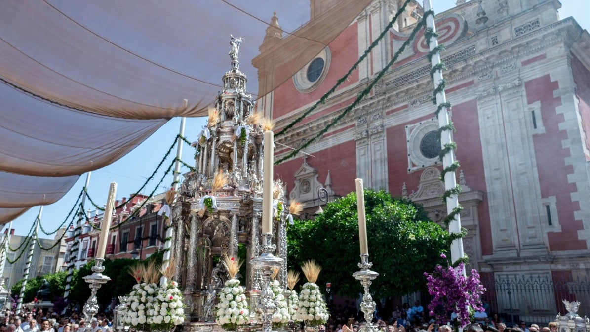 La Custodia de Arfe irá este año portada por costaleros