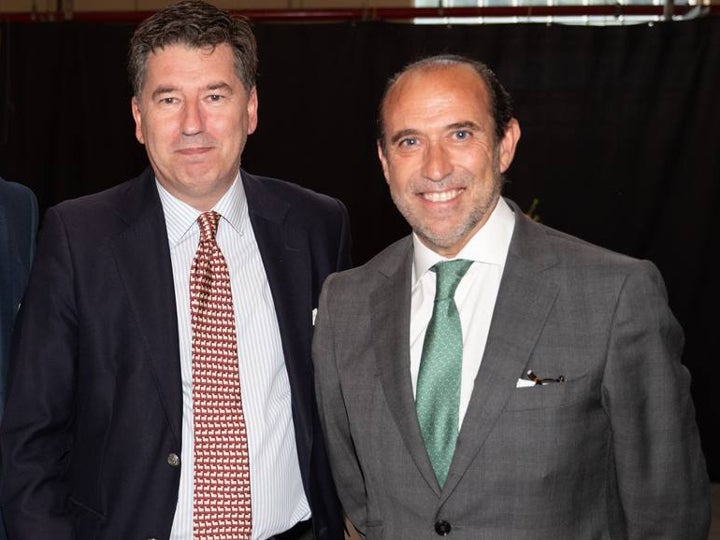 Eduardo Osborne y Modesto Cabezas