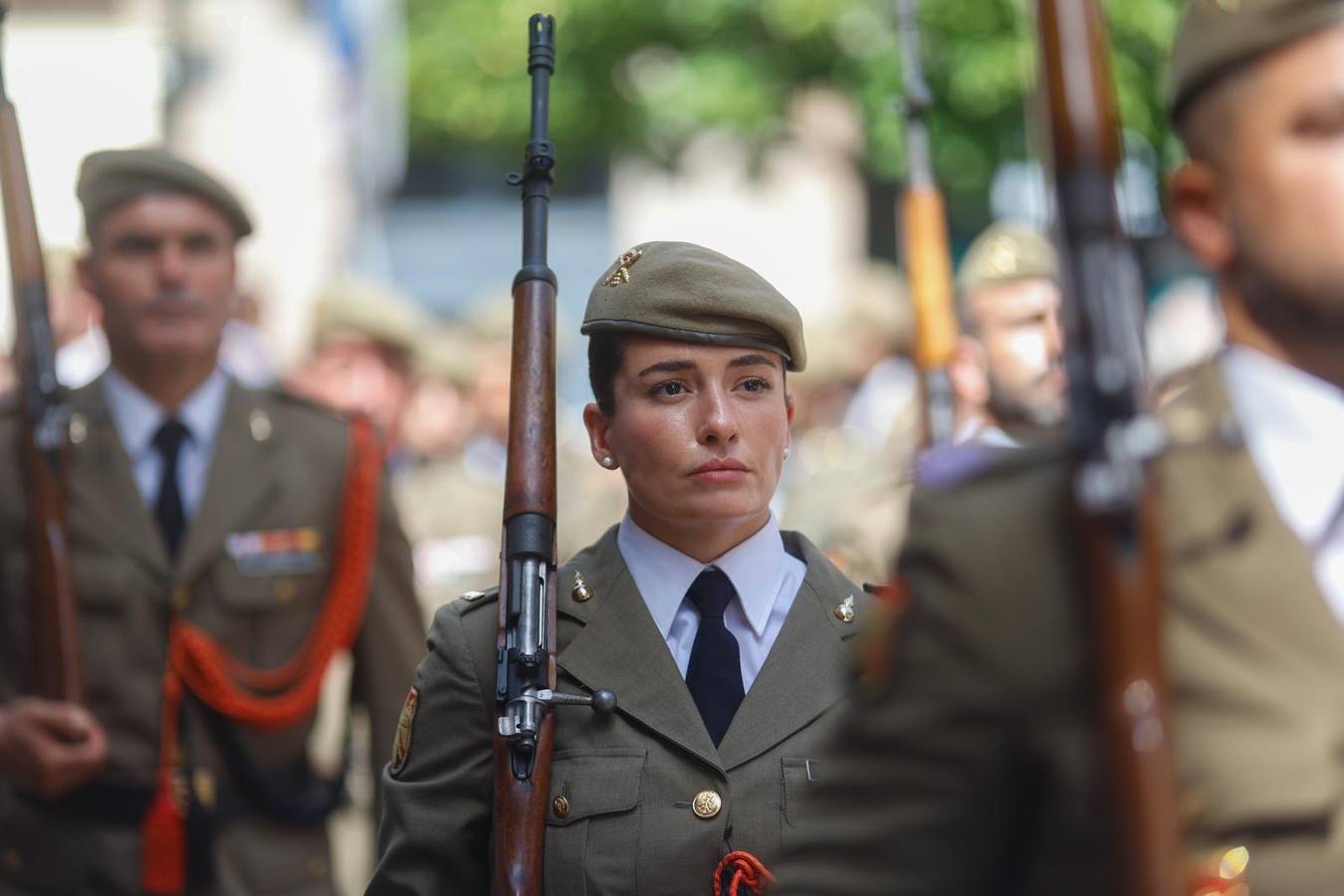 Procesión del Corpus en los alrededores de la Catedral