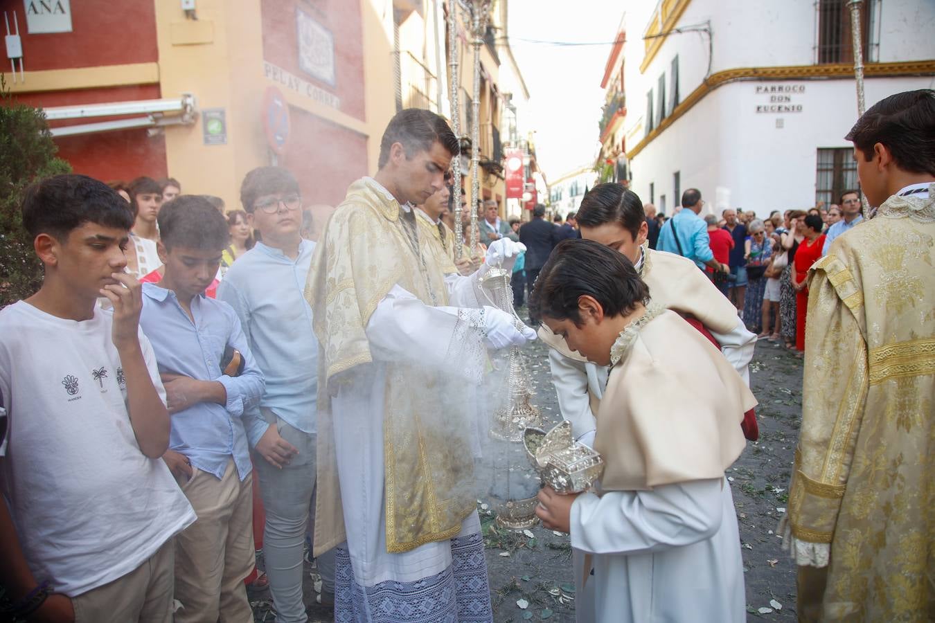 Instantes del Corpus Chico de Triana