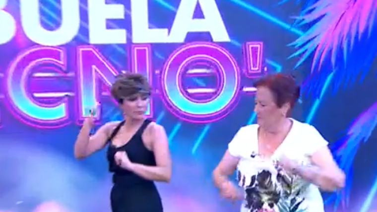Mari bailando en el programa de 'Y ahora Sonsoles'