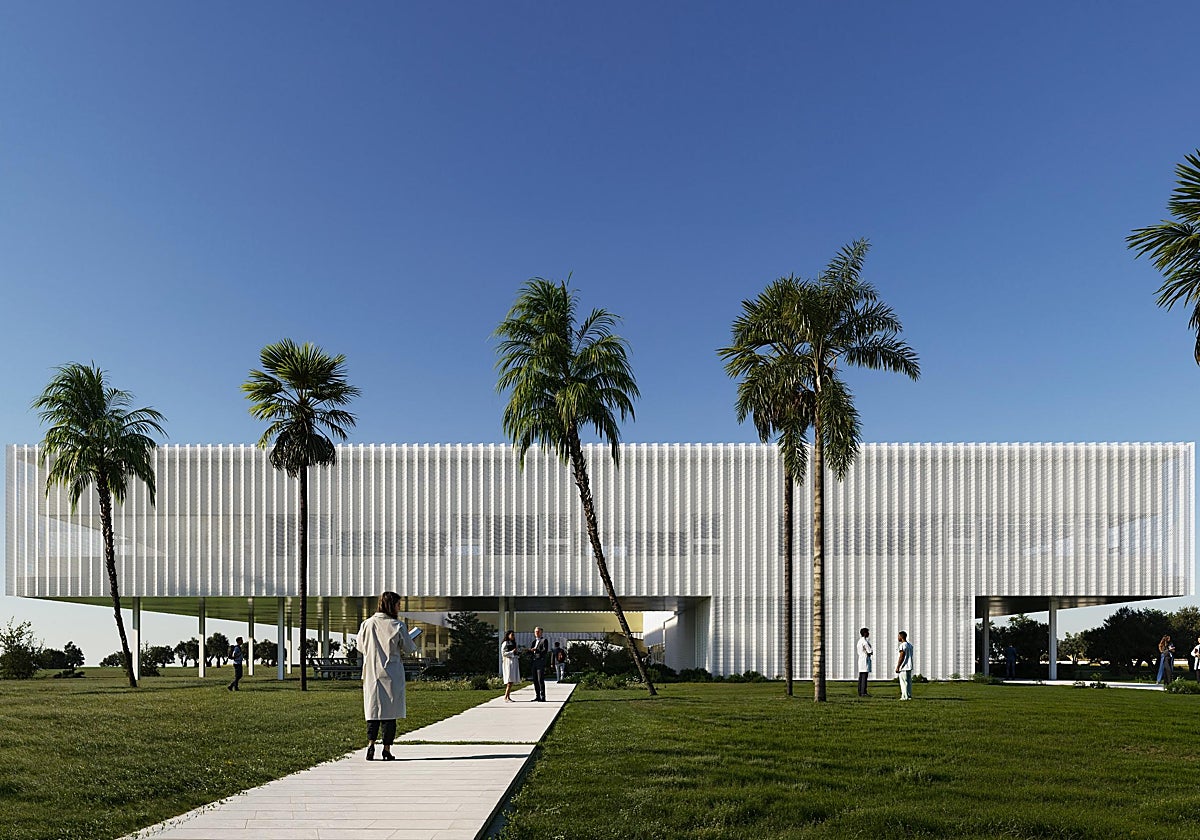 Recreación del hospital de simulación que tendrá la CEU Fernando III