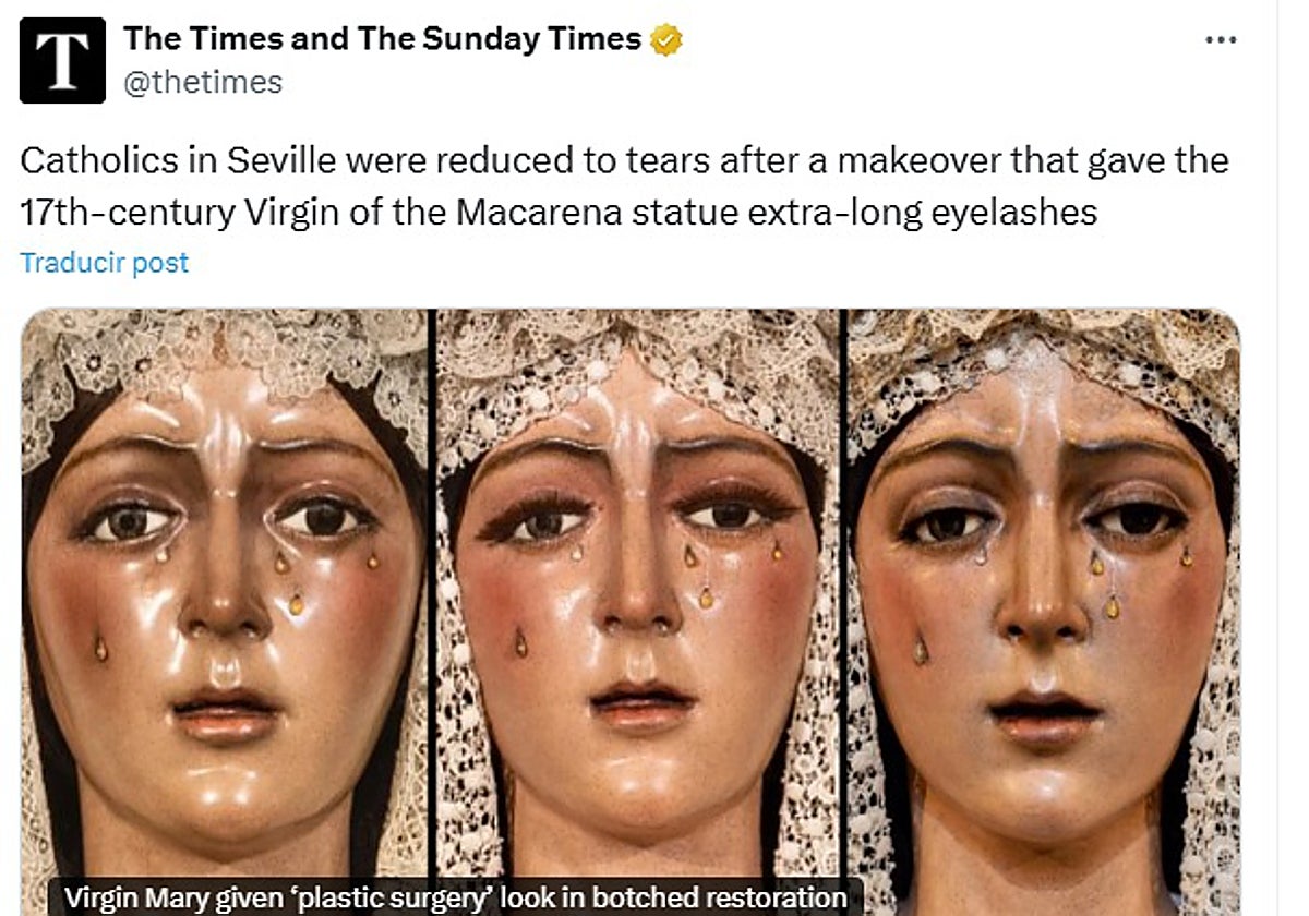 La Macarena en 'The Times'