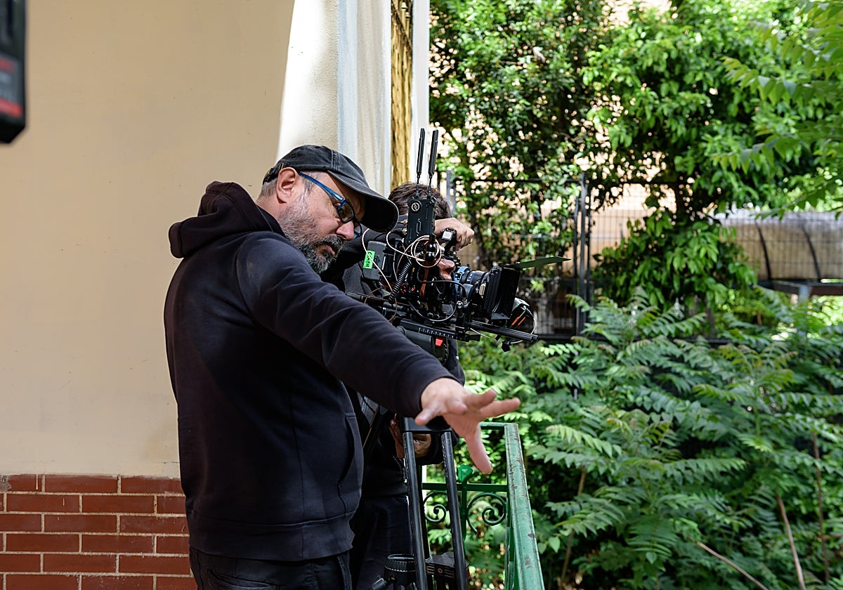 Javier Vila rodando 'Velintonia 3'