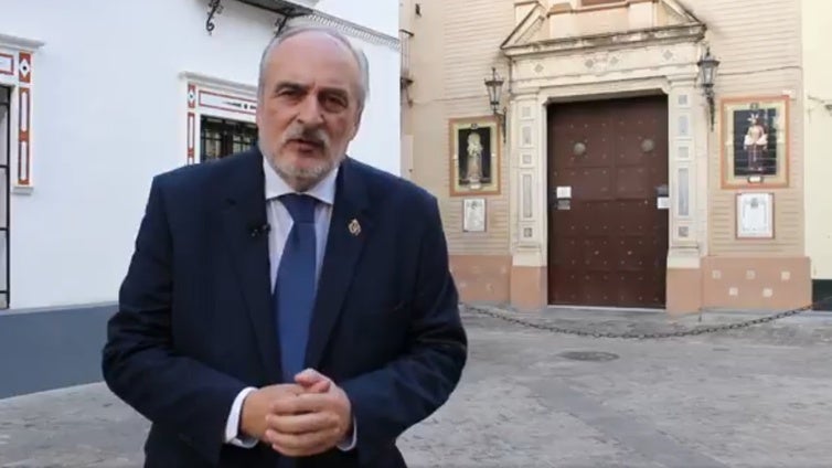 Manuel Vicedo , candidato de Jesús Despojado: «Los hermanos decidirán los posibles proyectos de cambio del misterio»
