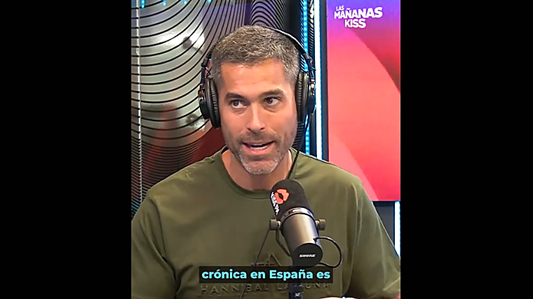 El nutricionista Pablo Ojeda en el programa 'Las mañanas Kiss'