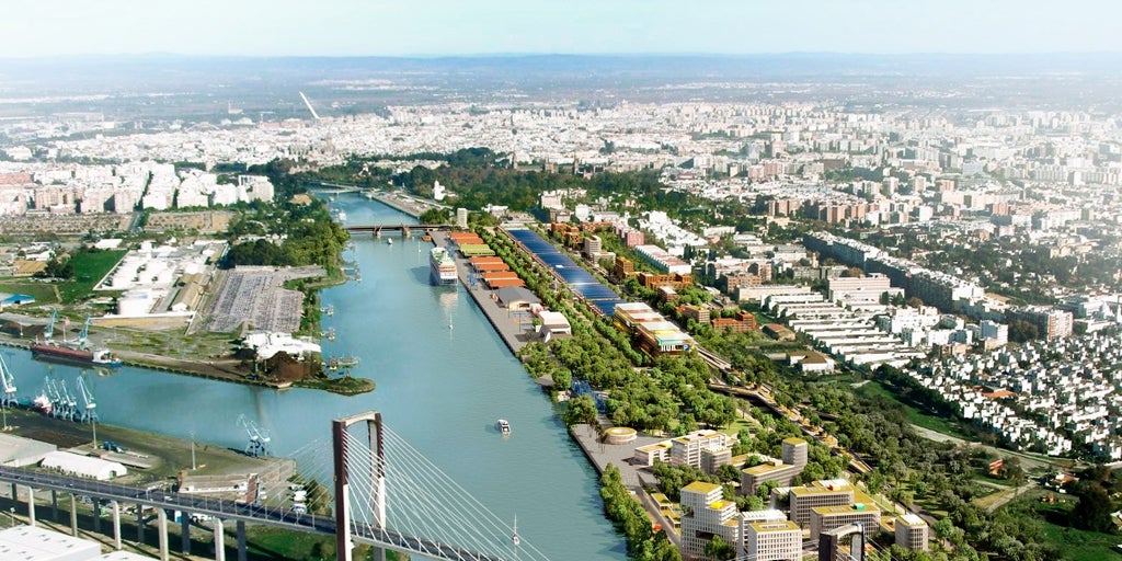 El mercado de oficinas de Sevilla crecerá por el río en 330.000 metros cuadrados