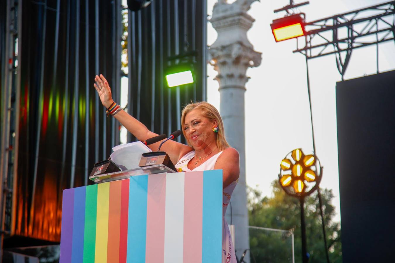 Belén Esteban ha sido la gran protagonista este año en el Pregón del Orgullo