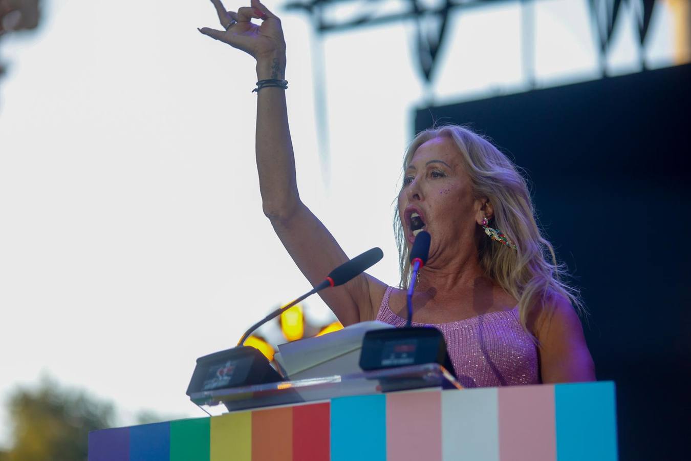 Belén Esteban ha sido la gran protagonista este año en el Pregón del Orgullo