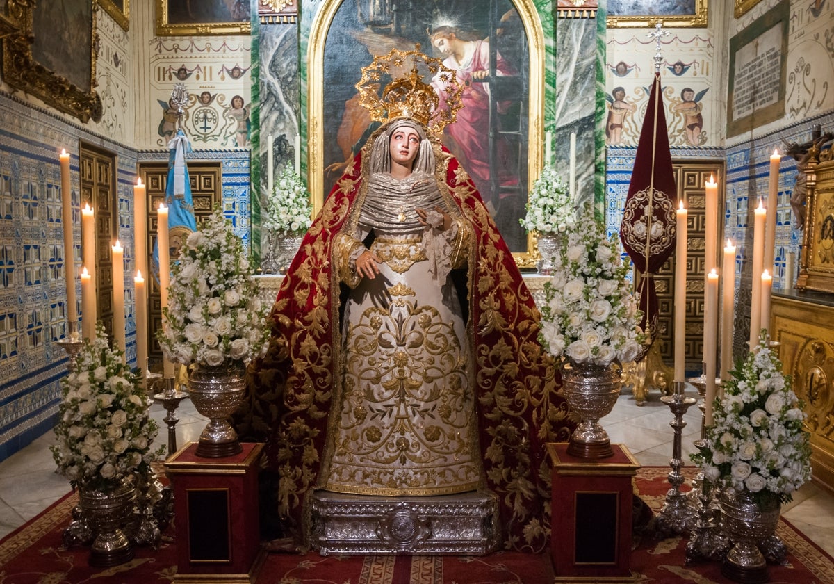 Besamanos de Madre de Dios de la Palma