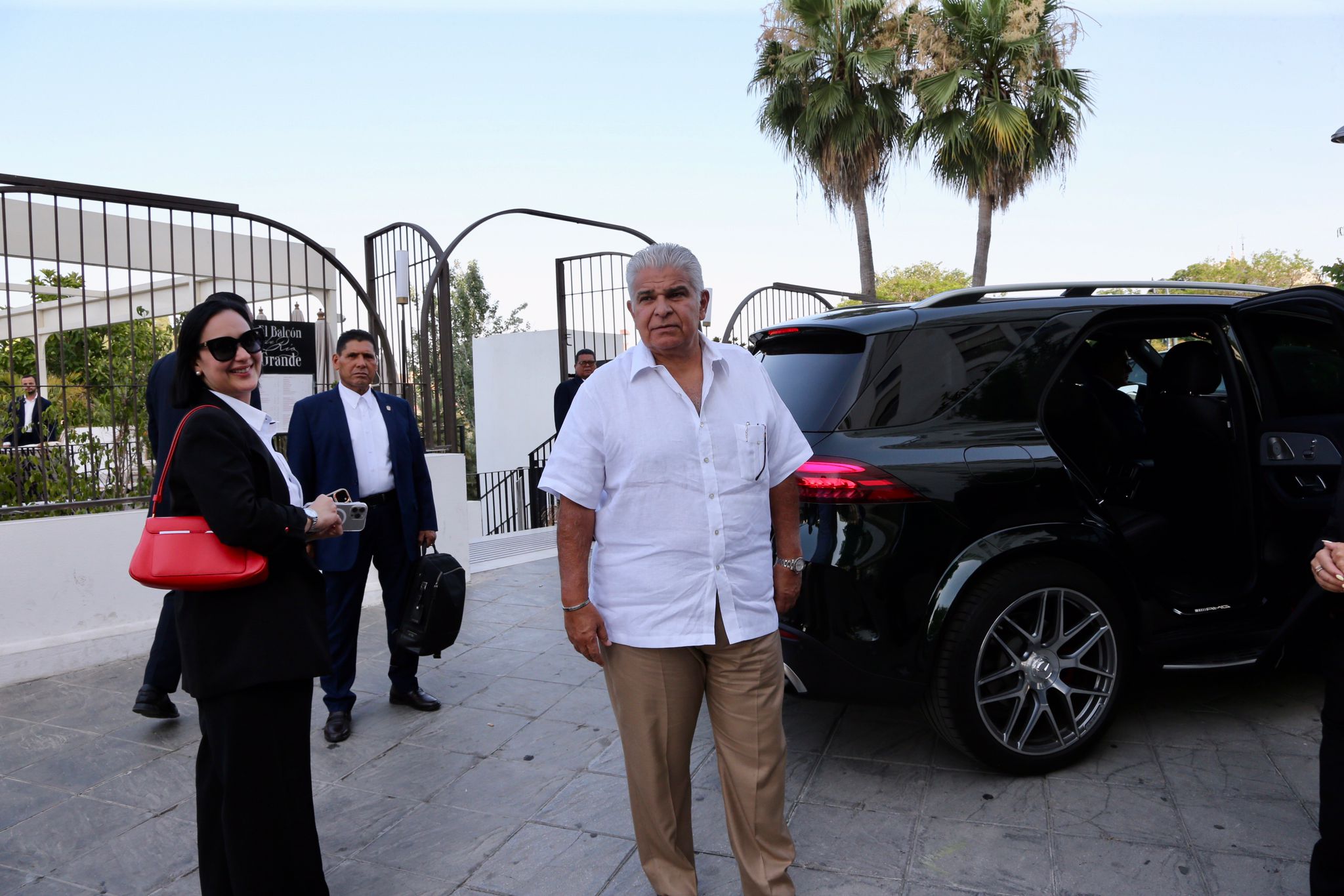 El presidente de Panamá, José Raúl Mulino, es uno de los primeros mandatarias que han llegado a Sevilla para la cumbre de la ONU