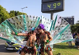 Imágenes del paso de la Cabalgata del Orgullo Sevilla 2025