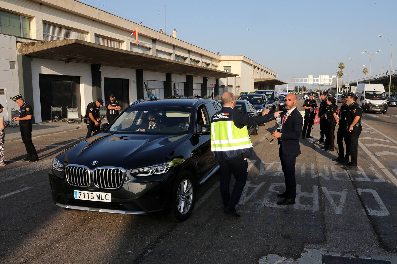 Los agentes esperan a los mandatarios desde el mismo aeropuerto de San Pablo para garantizar su seguridad