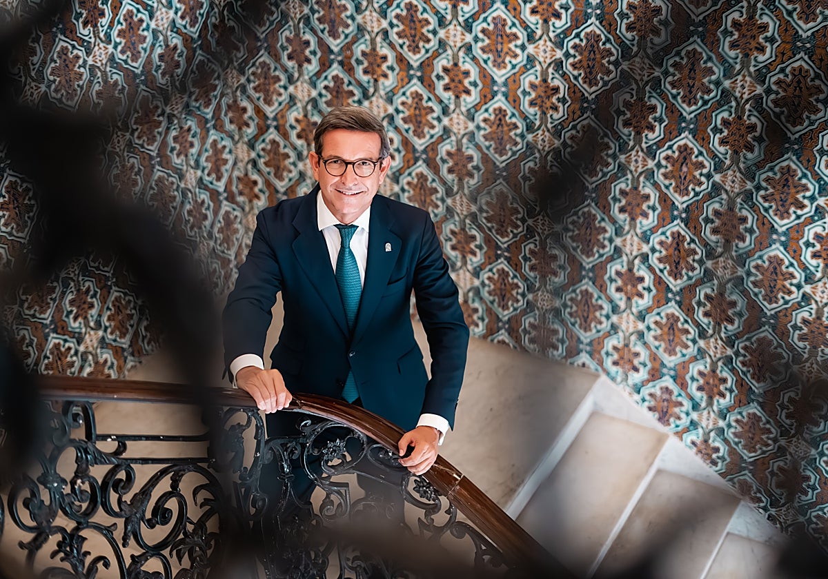 Jorge Paradela, en la sede de la Consejería de Industria, Energía y Minas