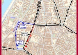 Tussam avisa de un cambio en una de sus líneas a partir del martes: estas son las paradas afectadas