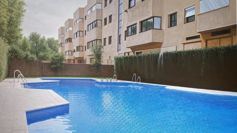 Piscina de la vivienda