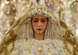 La Virgen del Rocío se traslada esta noche a la Catedral para ser coronada