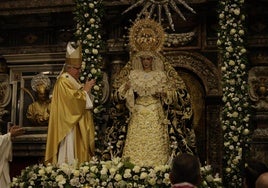 La Virgen del Rocío de la Redención ya está coronada: «Un acontecimiento de gracia»