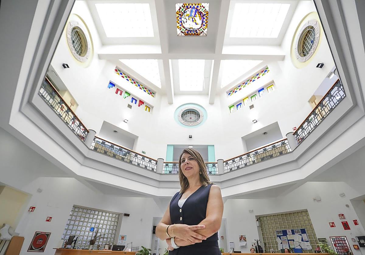 Ana María Porcel en la Universidad de Sevilla