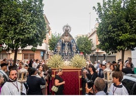 La Virgen de los Dolores del Cerro irá a Padre Pío en rosario de la aurora