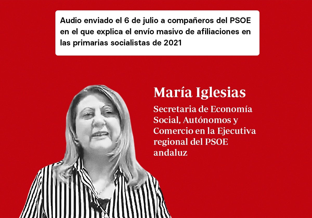 La fontanera del PSOE andaluz: «Apoyaríamos a Periquito el de los Palotes antes que a Susana Díaz»