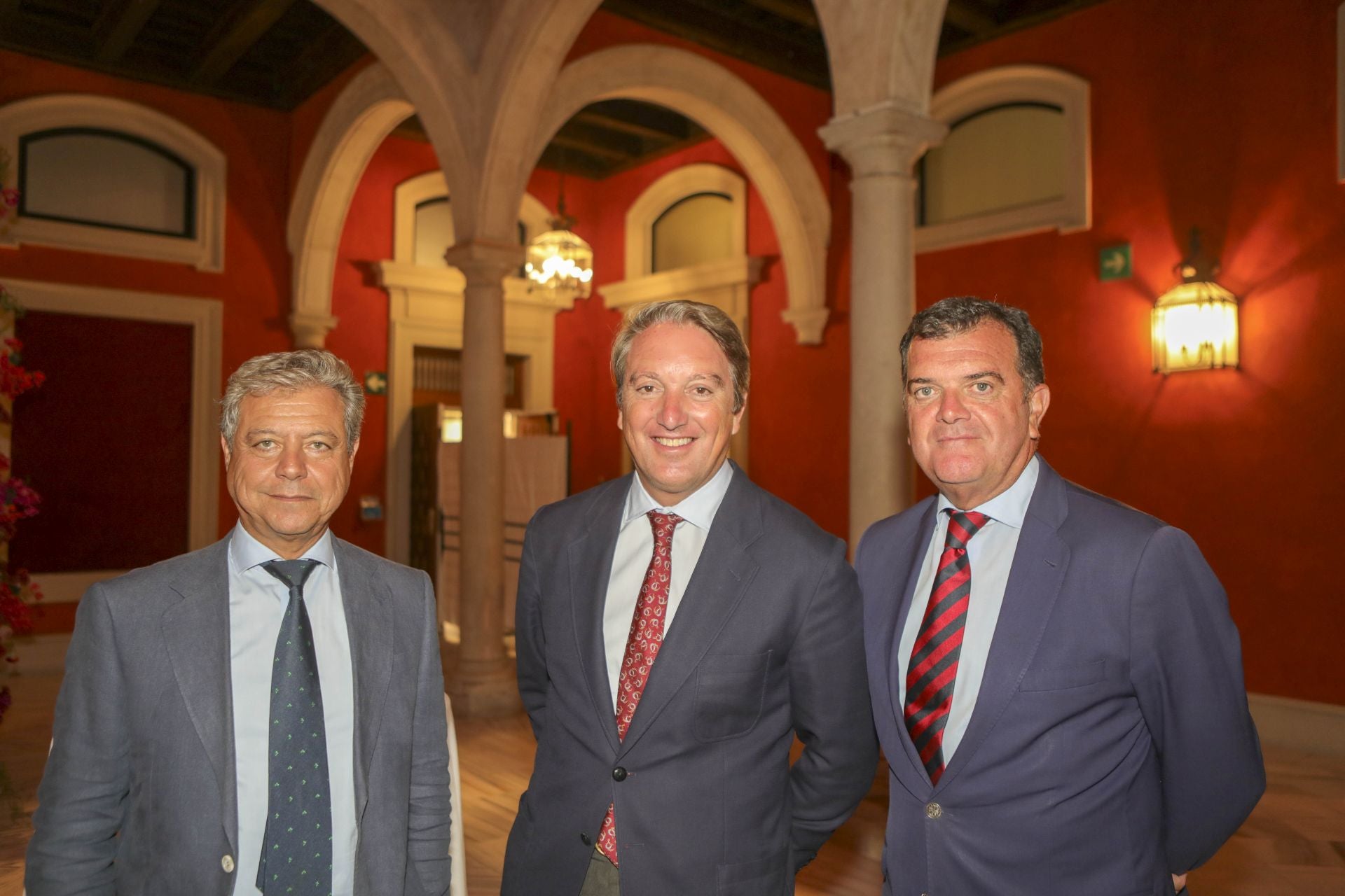 Álvaro Pérez Arbizu, Carlos López Mariano de Garrigues y Jesús Borjabad