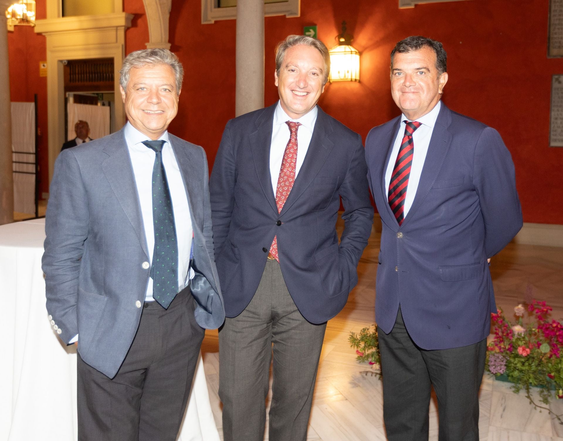 Álvaro Pérez, Carlos López y Jesús Borjabad