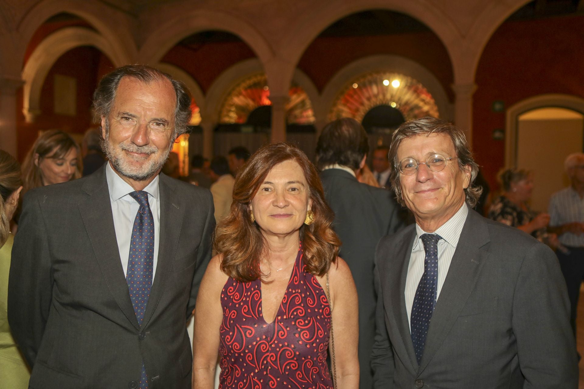Javier Romero, Adelaida Maroto y Javier Valdecantos