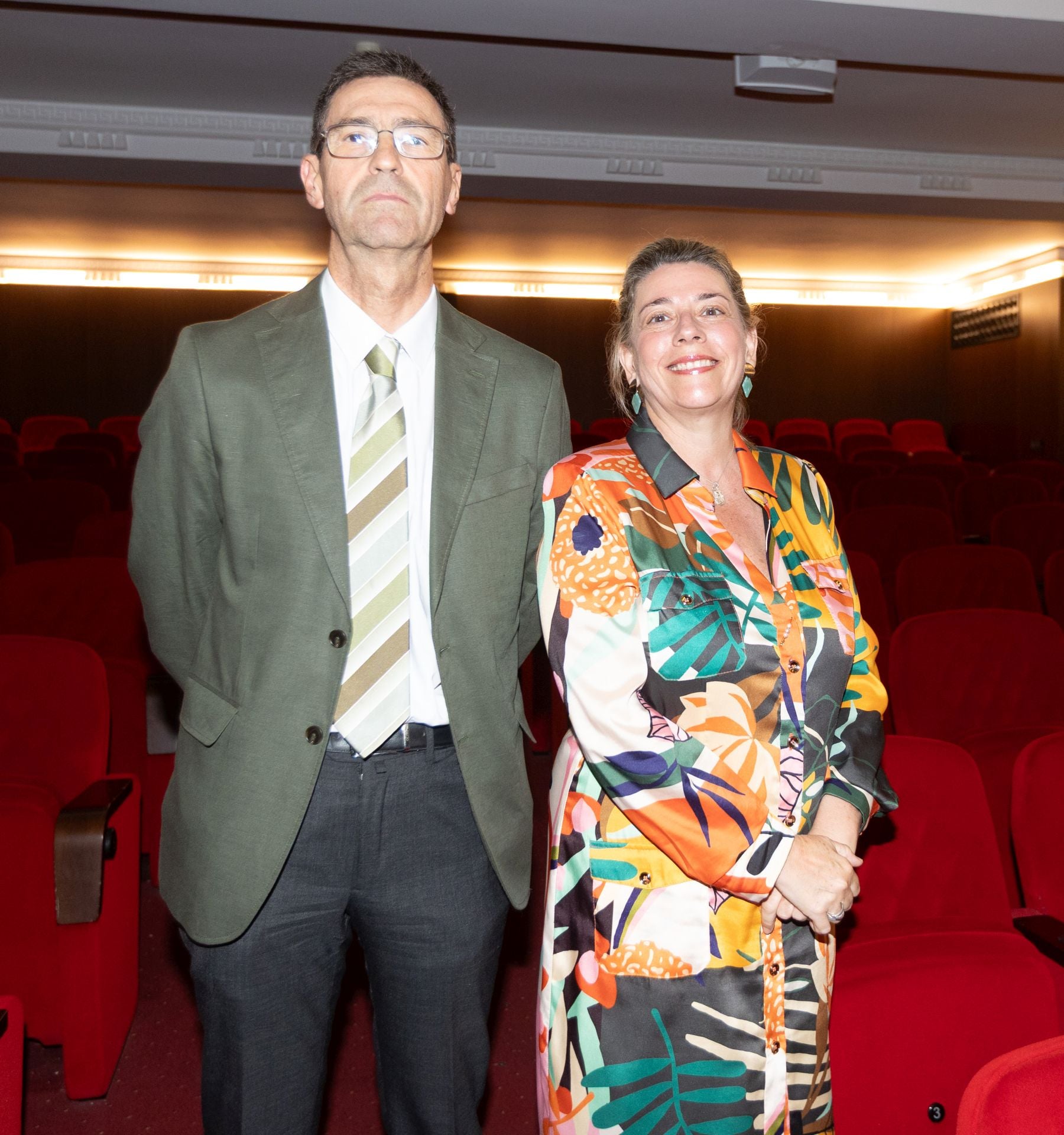 Miguel Ángel Fernández de los Ronderos y Lourdes Sivianes