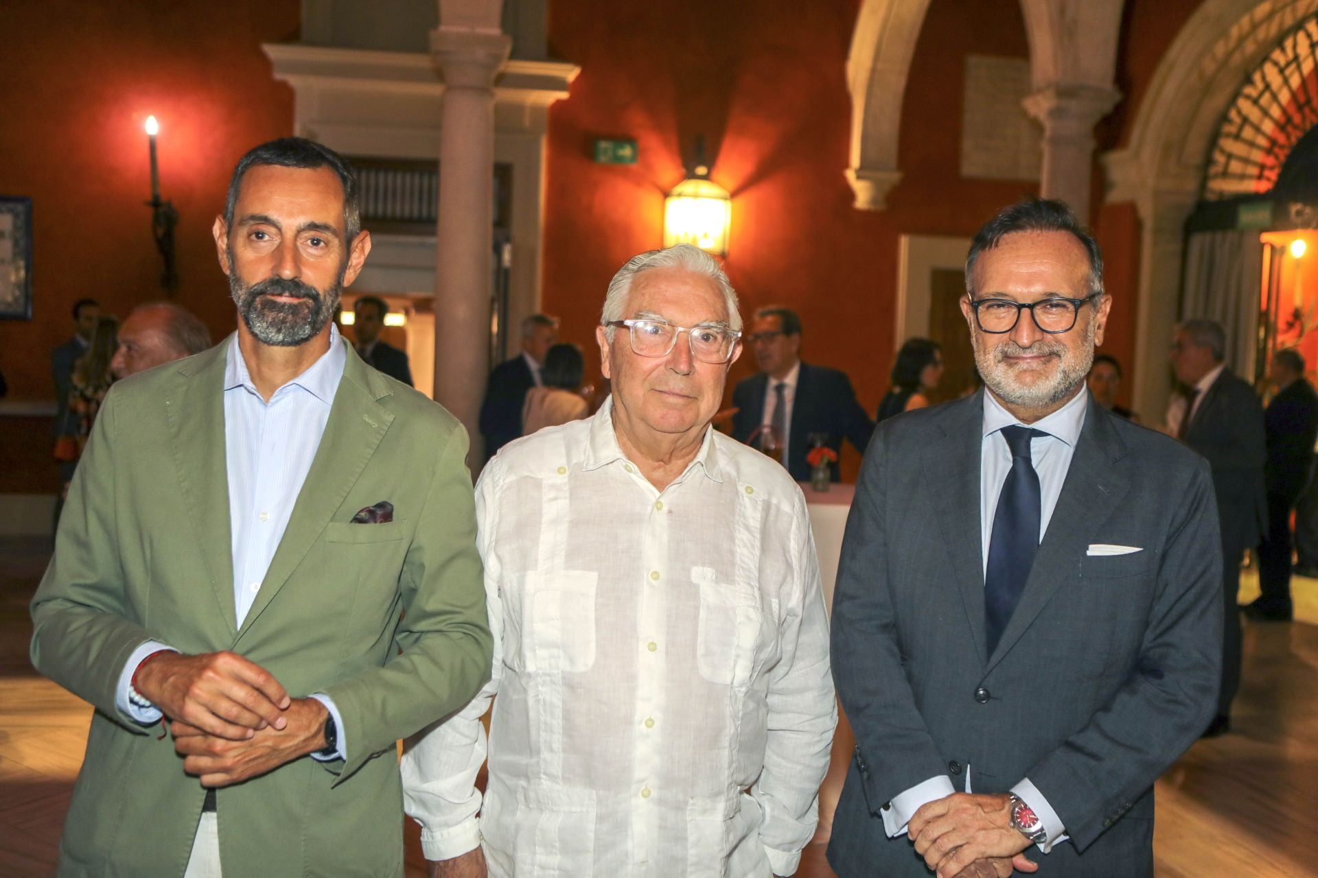 José González-Dans, Enrique Moreno de la Cova y Alberto Pérez-Solano